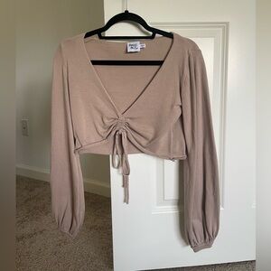 Princess Polly Kora Top Brown Size XS/S in Brown